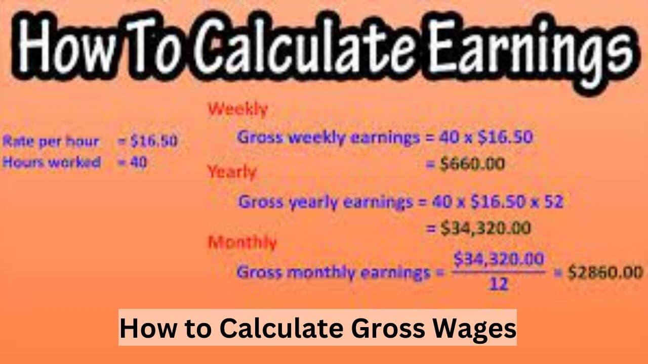 How to Calculate Gross Wages